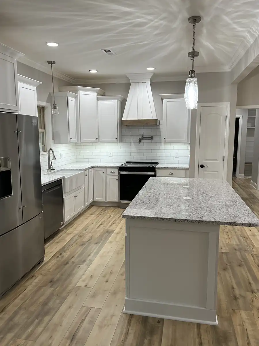 Construction4_Kitchen2 Residential Custom Home Builders In Guilford & Rockingham County | Stonehaven Homes Inc.